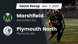 Recap: Marshfield  vs. Plymouth North  2023