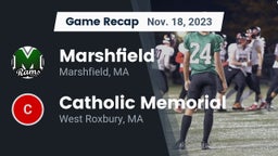 Recap: Marshfield  vs. Catholic Memorial  2023