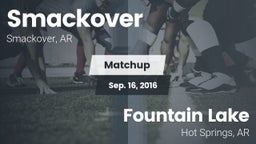 Matchup: Smackover High vs. Fountain Lake  2016
