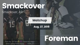 Matchup: Smackover High vs. Foreman 2018