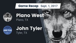 Recap: Plano West  vs. John Tyler  2017
