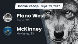 Recap: Plano West  vs. McKinney  2017