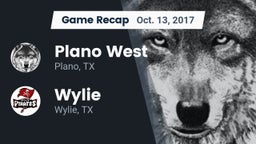 Recap: Plano West  vs. Wylie  2017