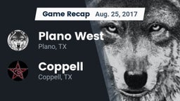 Recap: Plano West  vs. Coppell  2017