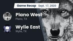 Recap: Plano West  vs. Wylie East  2020