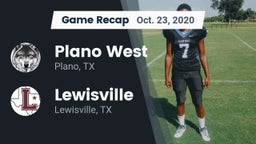 Recap: Plano West  vs. Lewisville  2020