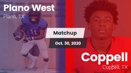 Matchup: Plano West High vs. Coppell  2020