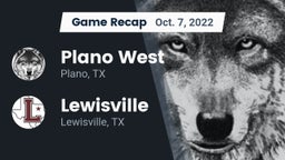 Recap: Plano West  vs. Lewisville  2022