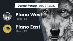 Recap: Plano West  vs. Plano East  2022