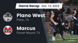 Recap: Plano West  vs. Marcus  2023