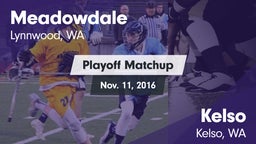 Matchup: Meadowdale High vs. Kelso  2016