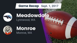 Recap: Meadowdale  vs. Monroe  2017