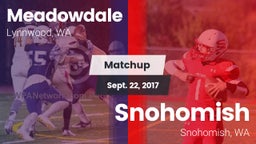Matchup: Meadowdale High vs. Snohomish  2017