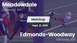 Matchup: Meadowdale High vs. Edmonds-Woodway  2018
