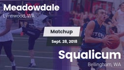 Matchup: Meadowdale High vs. Squalicum  2018