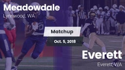 Matchup: Meadowdale High vs. Everett  2018