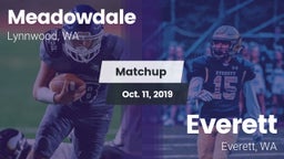 Matchup: Meadowdale High vs. Everett  2019