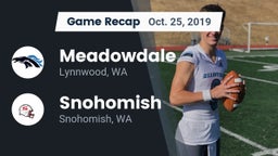 Recap: Meadowdale  vs. Snohomish  2019
