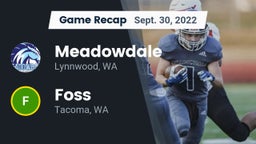 Recap: Meadowdale  vs. Foss  2022