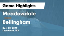 Meadowdale  vs Bellingham  Game Highlights - Dec. 20, 2023