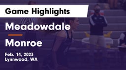 Meadowdale  vs Monroe  Game Highlights - Feb. 14, 2023