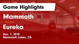 Mammoth  vs Eureka Game Highlights - Dec. 7, 2018