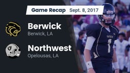 Recap: Berwick  vs. Northwest  2017