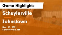 Schuylerville  vs Johnstown  Game Highlights - Dec. 13, 2021