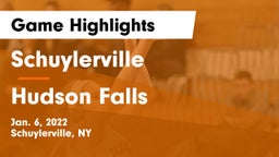 Schuylerville  vs Hudson Falls  Game Highlights - Jan. 6, 2022