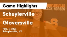 Schuylerville  vs Gloversville  Game Highlights - Feb. 6, 2023