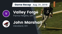Recap: Valley Forge  vs. John Marshall  2018