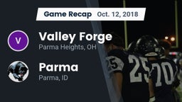 Recap: Valley Forge  vs. Parma  2018