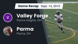 Recap: Valley Forge  vs. Parma  2019