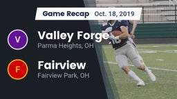 Recap: Valley Forge  vs. Fairview  2019