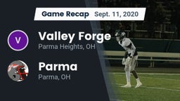 Recap: Valley Forge  vs. Parma  2020