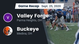 Recap: Valley Forge  vs. Buckeye  2020