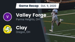 Recap: Valley Forge  vs. Clay  2020