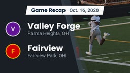 Recap: Valley Forge  vs. Fairview  2020