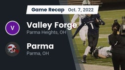 Recap: Valley Forge  vs. Parma  2022