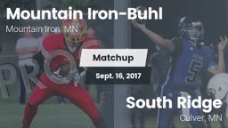 Matchup: Mountain Iron-Buhl H vs. South Ridge  2016