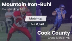 Matchup: Mountain Iron-Buhl H vs. Cook County  2016