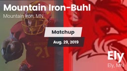 Matchup: Mountain Iron-Buhl H vs. Ely  2019