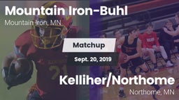 Matchup: Mountain Iron-Buhl H vs. Kelliher/Northome  2019