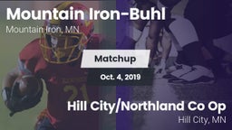 Matchup: Mountain Iron-Buhl H vs. Hill City/Northland  Co Op 2019