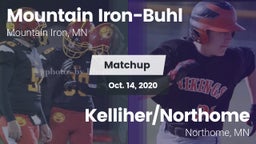 Matchup: Mountain Iron-Buhl H vs. Kelliher/Northome  2020