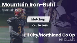 Matchup: Mountain Iron-Buhl H vs. Hill City/Northland  Co Op 2020