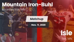 Matchup: Mountain Iron-Buhl H vs. Isle  2020