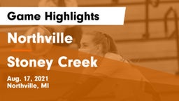 Northville  vs Stoney Creek  Game Highlights - Aug. 17, 2021