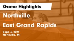 Northville  vs East Grand Rapids  Game Highlights - Sept. 3, 2021