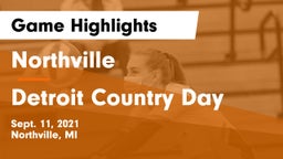 Northville  vs Detroit Country Day  Game Highlights - Sept. 11, 2021